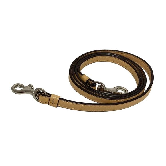 COACH - Beige Light Brown Multi Canvas Leather Handbag - Picture 8 of 10